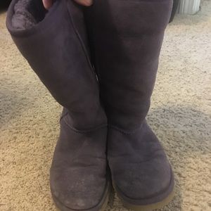 Purple UGG boots